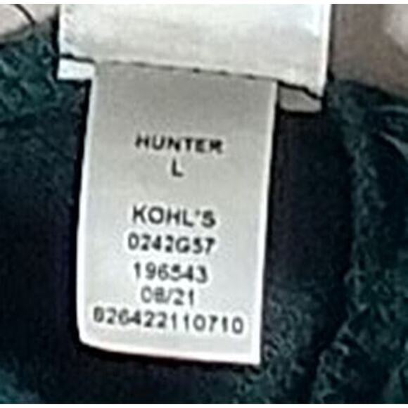 Ribbed Lightweight Turtleneck Sweater Nine West NWT Large Hunter Green - Picture 7 of 8